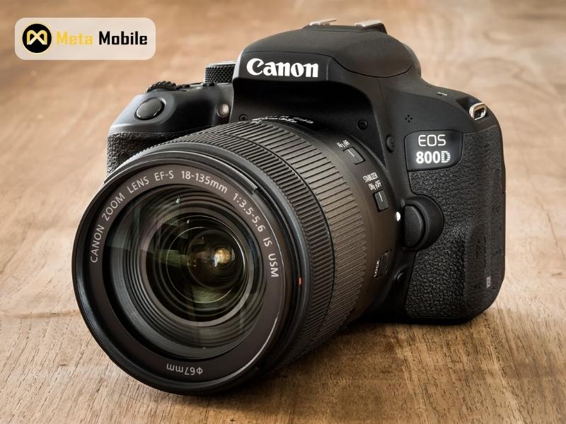 Máy ảnh tốt nhất hiện nay, giá rẻ - Canon 800D