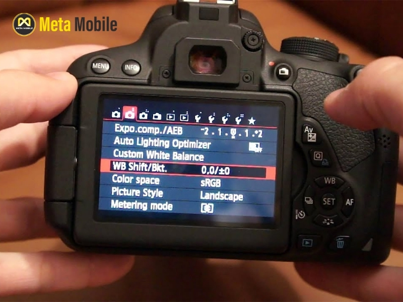 Hướng dẫn chi tiết cách sử dụng máy ảnh Canon