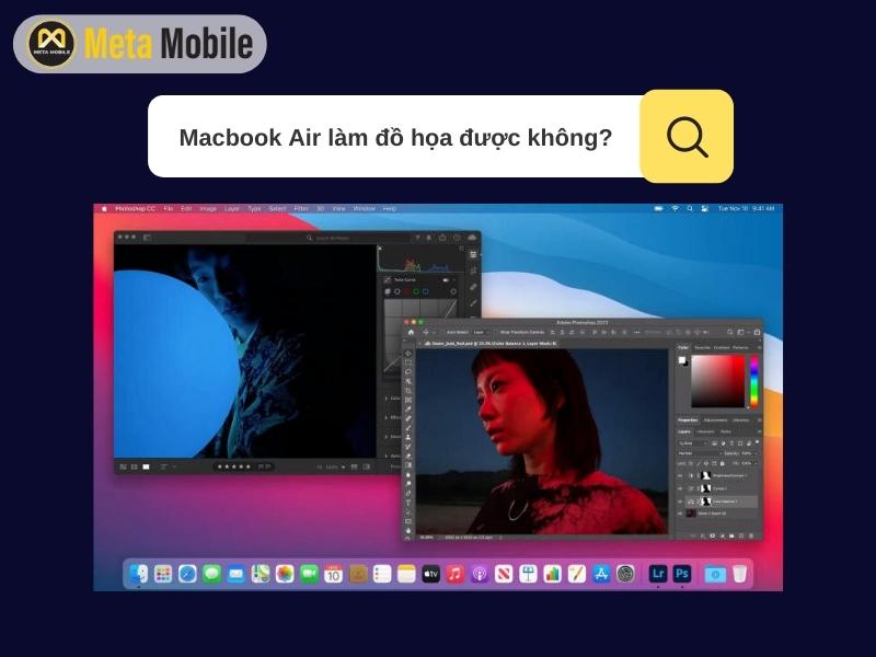 Macbook Air làm đồ họa được không?