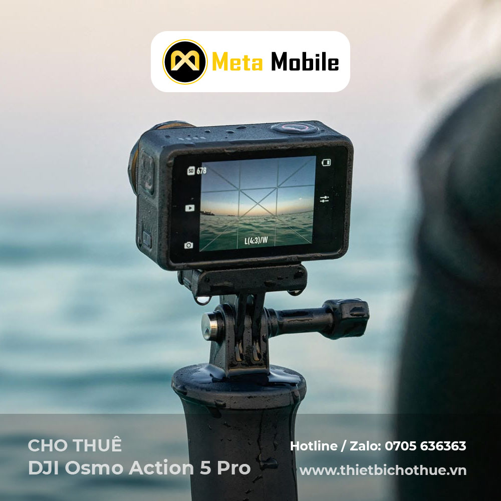 Cho thuê máy quay DJI Osmo Action 5 Pro