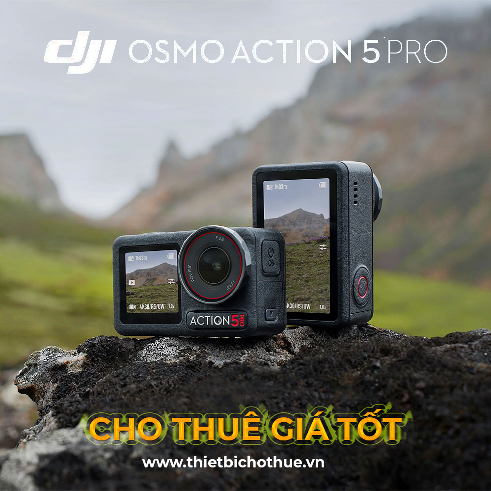 cho thue may quay osmo action 5 pro