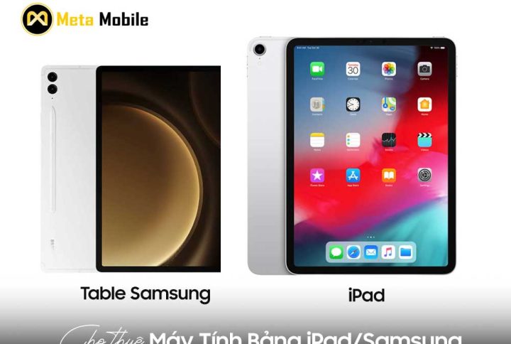 Cho thuê máy tính bảng (iPad/Samsung) uy tín tại TPHCM
